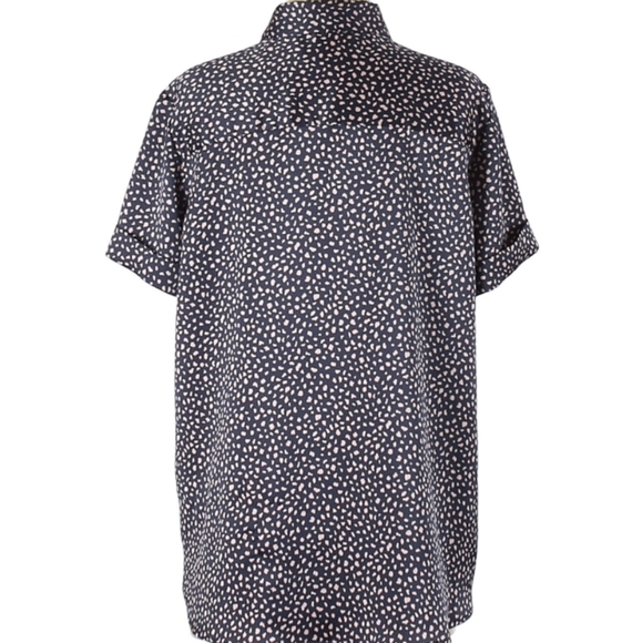 Hatch Maternity Short Sleeve Blouse Size 2 - Picture 2 of 2